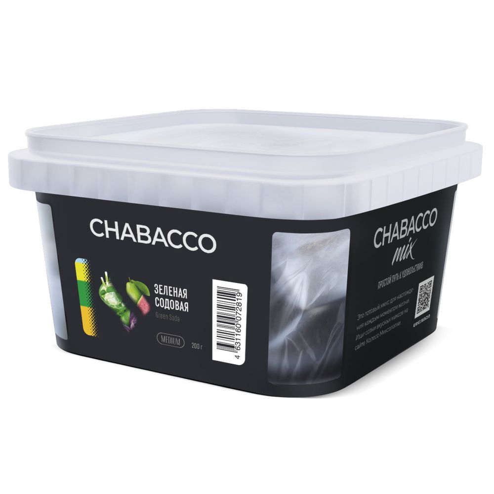 Chabacco Medium - Green Soda (200г)