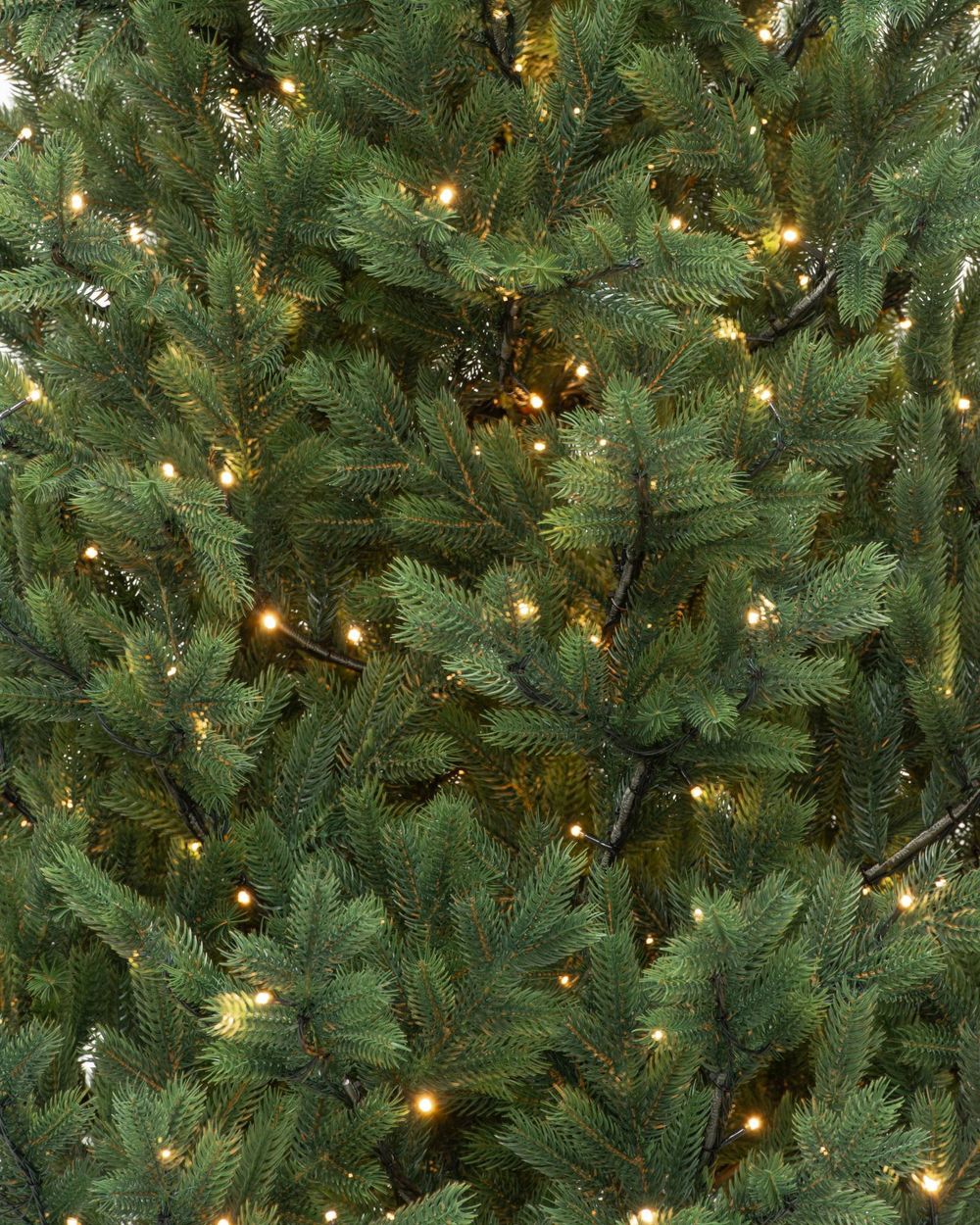 Елка с гирляндой 2в1 «Торжественная» (Литая хвоя) от 1,8 м до 4 м