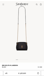 Сумка Yves Saint Laurent