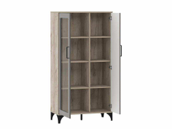 Марсель гостиная комплектация 1 Дуб Крафт серый/Софт графит