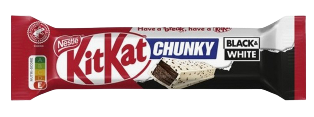 KitKat Chunky Black White 120 Geek Trip