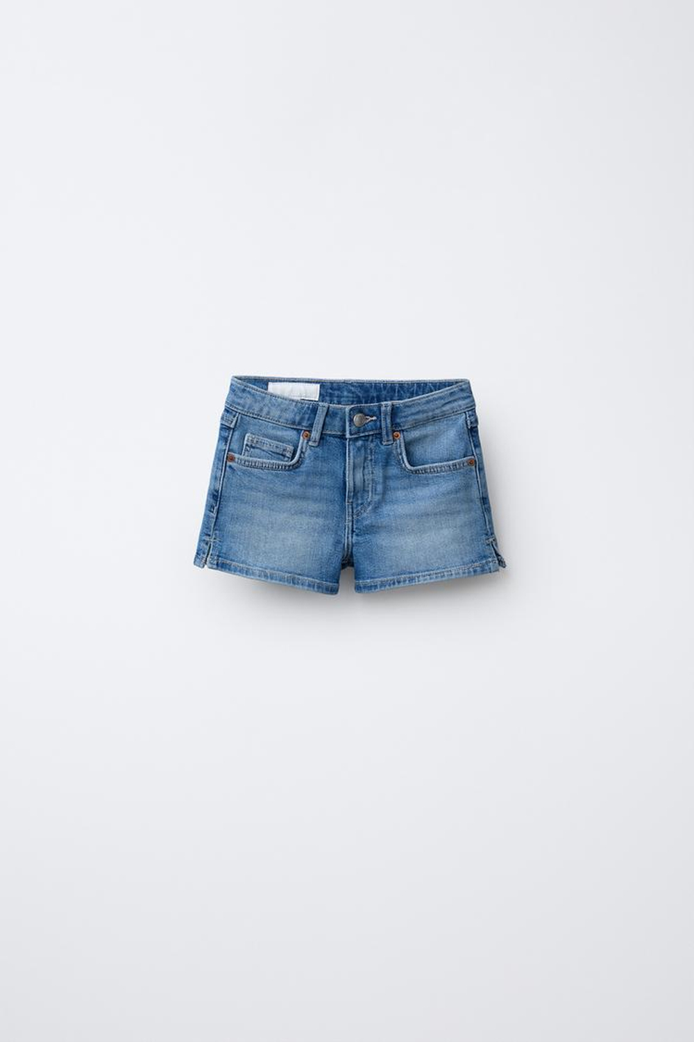 ZARA ДЖИНСОВЫЕ ШОРТЫ, СИНИЙ