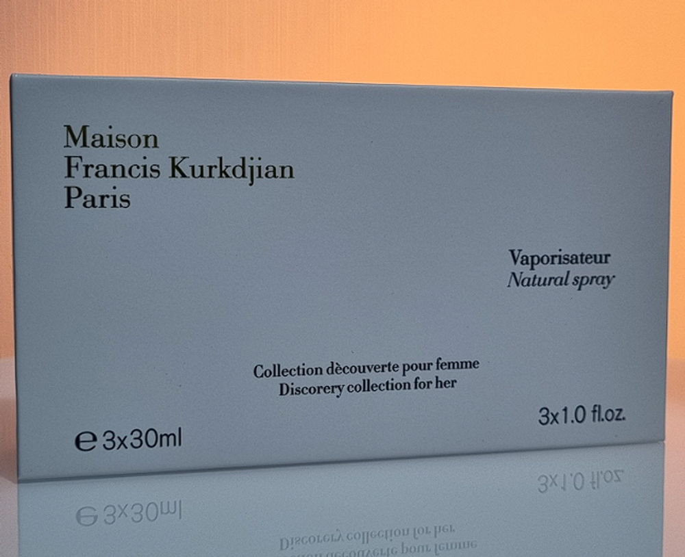 Набор подарочный Maison Francis Kurkdjian Paris 3*30 ml (duty free парфюмерия)