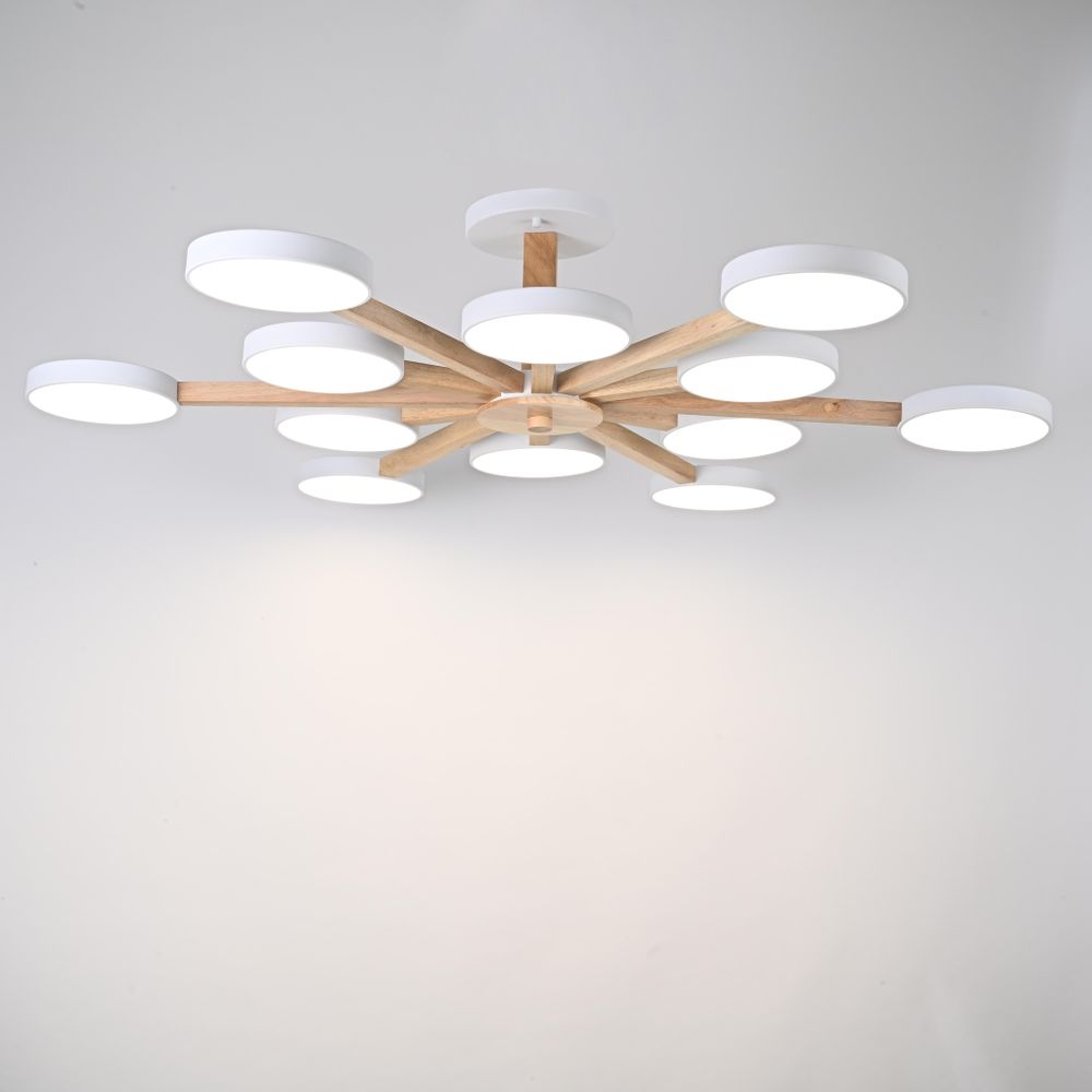 Потолочная Люстра Turna L12 White By Imperiumloft