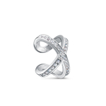 Серьга из серебра 925 пробы