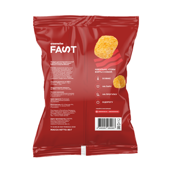 Байтсы Бекон Greenwise FAST, 80 г