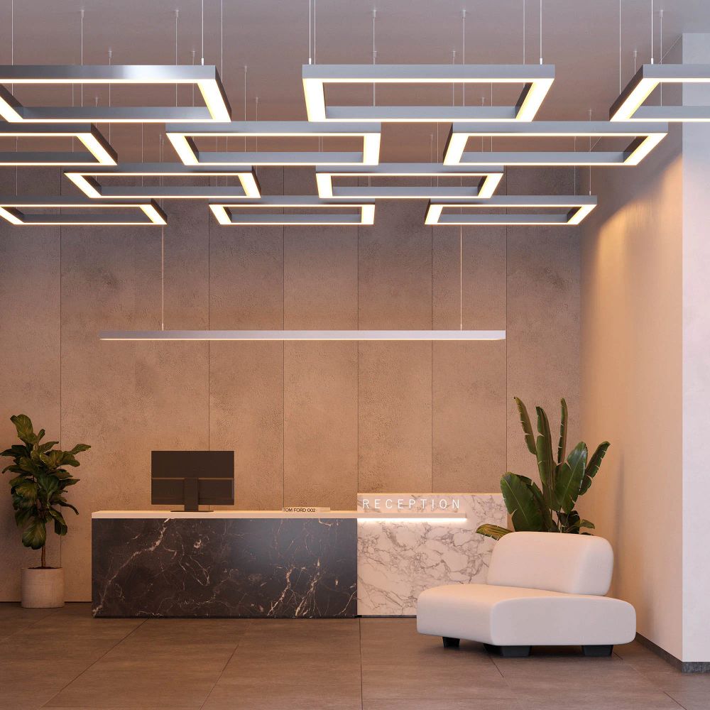 Профиль POWER-W100H70-2000 ANOD (Arlight, Алюминий) 049944