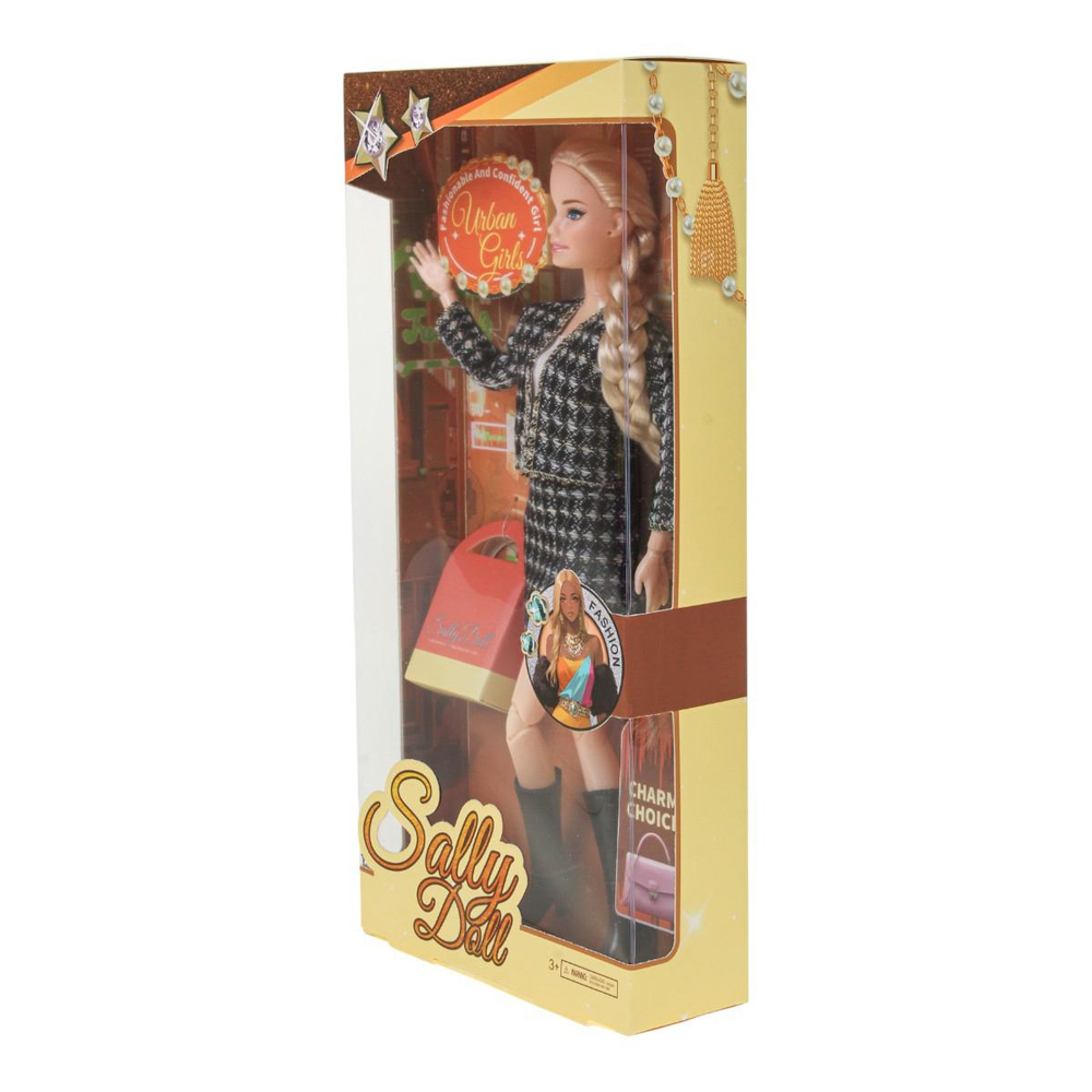 Кукла тип модель, с аксесс. в ассорт. коробка 2382-3