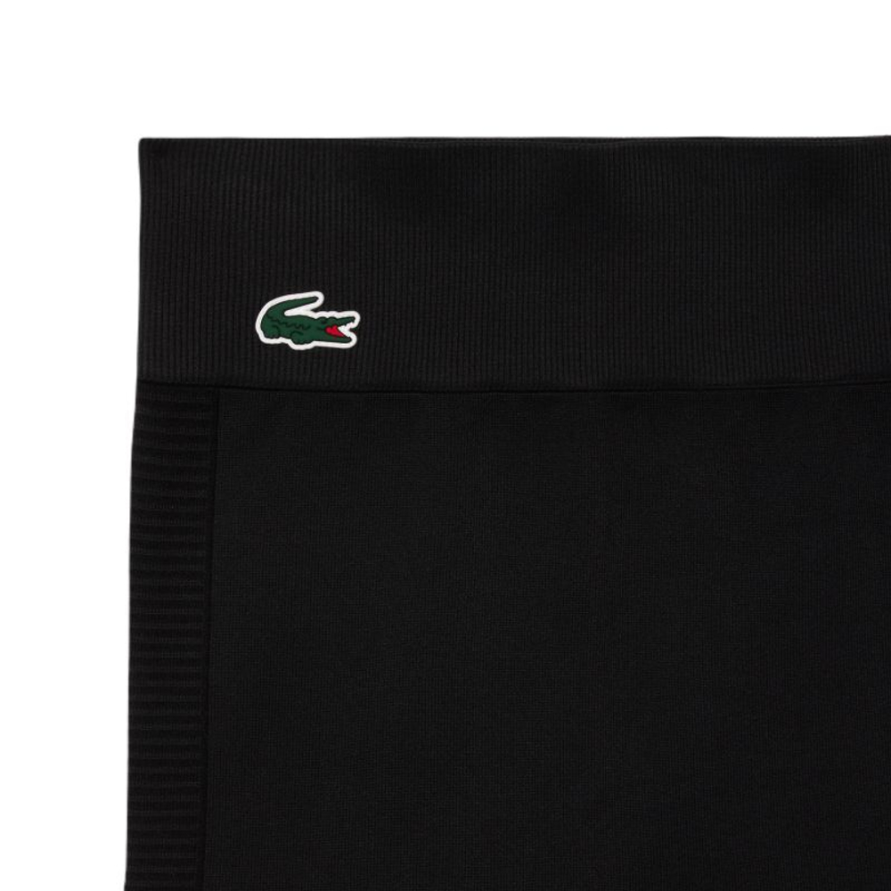 Женские теннисные шорты Lacoste Women's Seamless Sport Bike Shorts - black