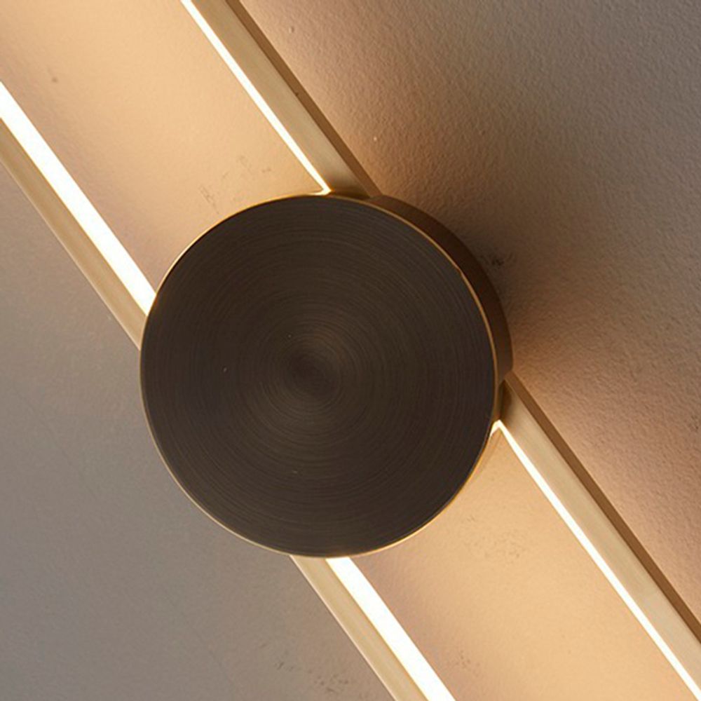 Настенный Светильник Heidy L H90 Brass Black By Imperiumloft