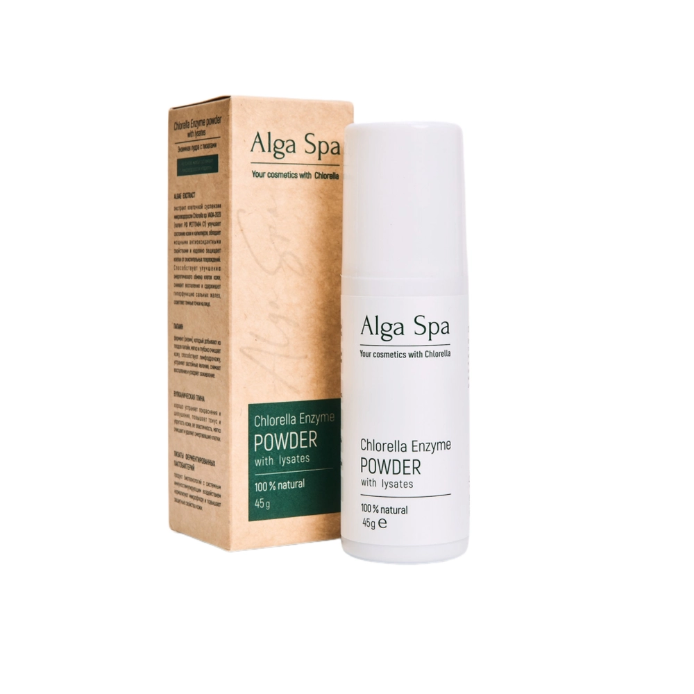 Энзимная пудра Alga Spa Chlorella enzyme powder 45 гр