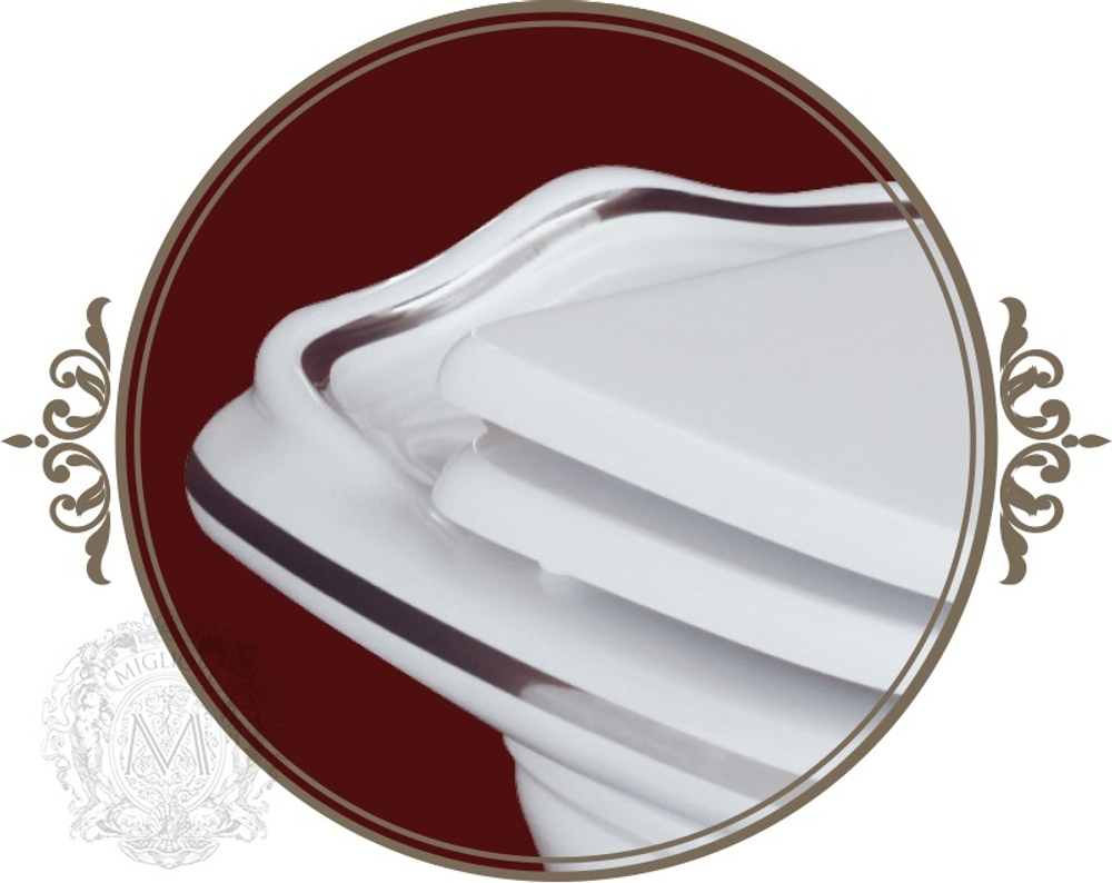 Унитаз подвесной Migliore Milady ML.MLD-25.740.D2.PL