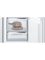 Встраиваемый холодильник Bosch KIS87AF30U, двухкамерный, А++, 209 л, морозилка 61 л, белый