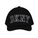 Бейсболка DKNY Черный/Вышивка: черно-белый логотип (*)