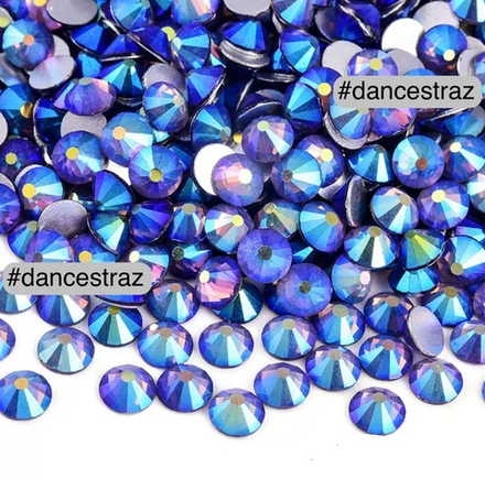 Стразы клеевые, Tanzanite AB, P40, SS20, 1440, (F2)