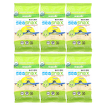 SeaSnax, органические морские водоросли, васаби, 6 пакетиков по 5 г (0,18 унции)