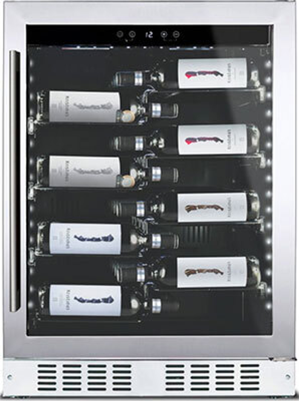 Встраиваемый винный шкаф Dunavox DAUF-40.138SS