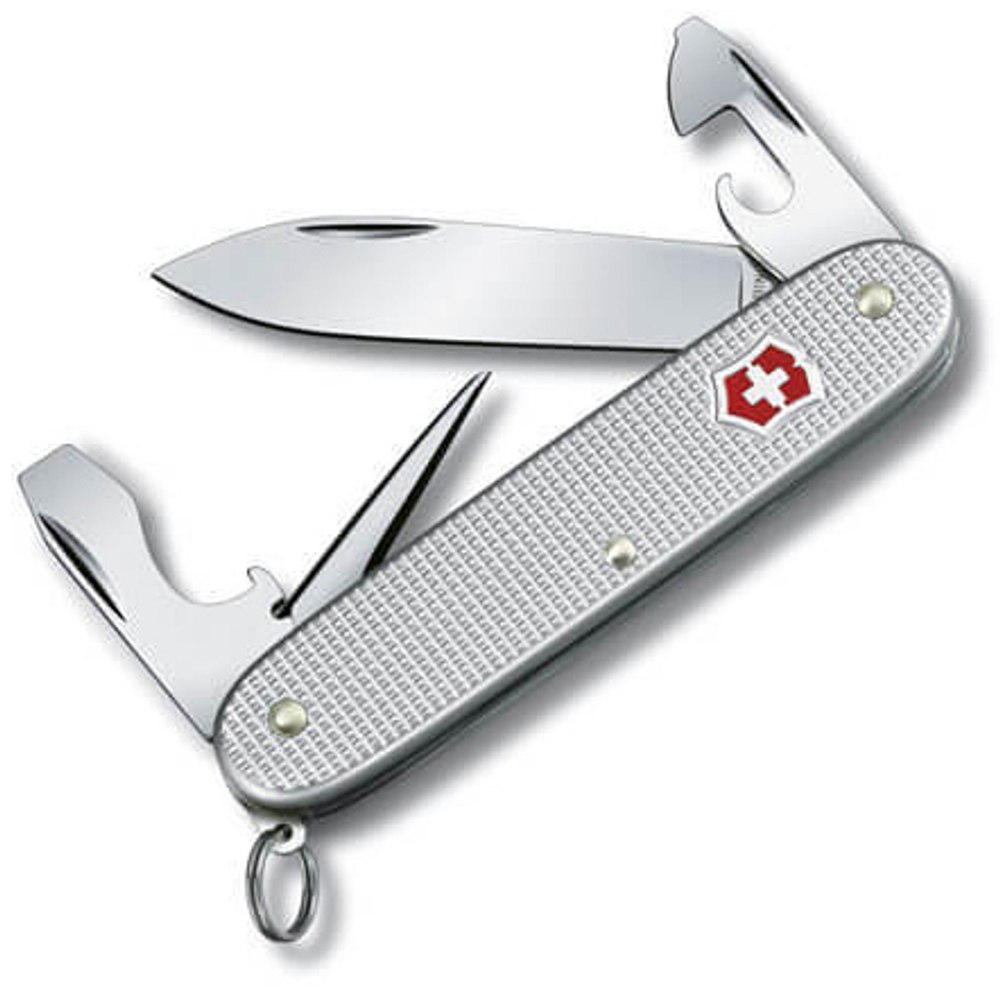 Нож Victorinox Pioneer, 93 мм, 8 функций, серебристый