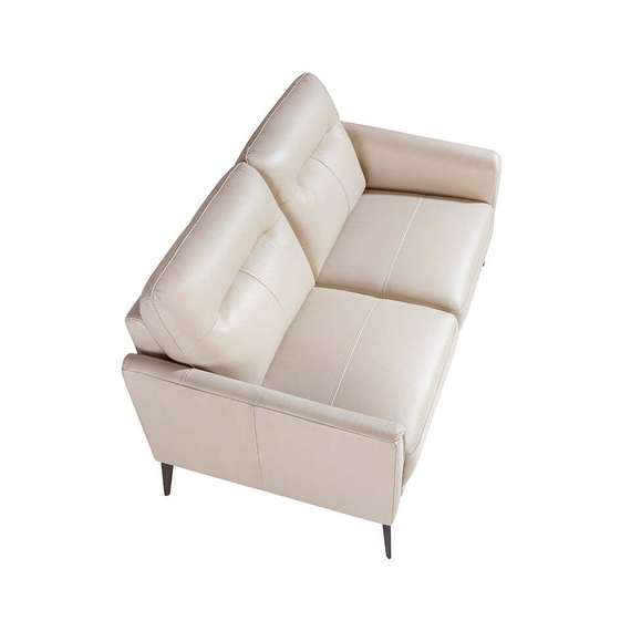 Двухместный диван Angel Cerda KF098-2P, серая кожа