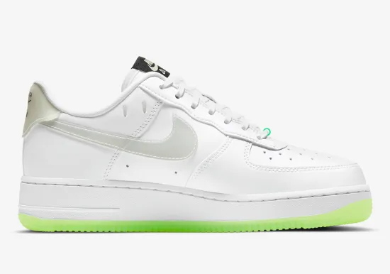 Кроссовки Nike Air Force 1 '07 Low "Have A Nike Day" Glow-In-The-Dark (Reflective)