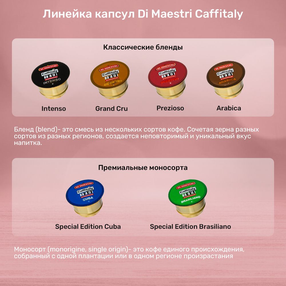 Кофе в капсулах Caffitaly Di Maestri Prezioso
