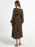 Платье Аура с поясом (черное) П15121-10М LT Collection