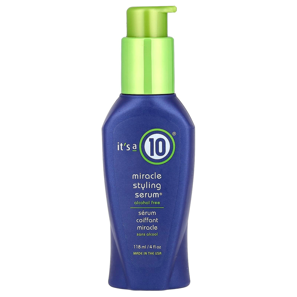 It's a 10, Miracle Styling Serum®, без спирта, 118 мл (4 жидк. унц.)
