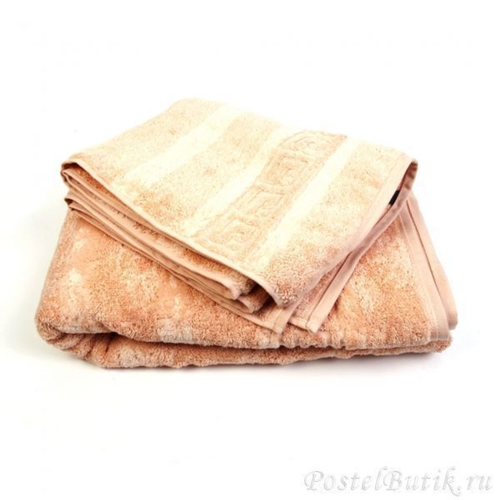 Полотенце 50x100 Cawo Noblesse 1001 персиковое