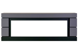 Каминокомплект Modern 60 SFT (Разборный) - Серый графит с очагом Vision 60 LED