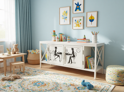 Комод "Индустриальный Винтаж" 