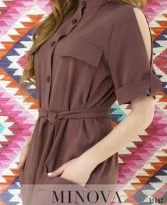 Платье 1138-марсала Minova