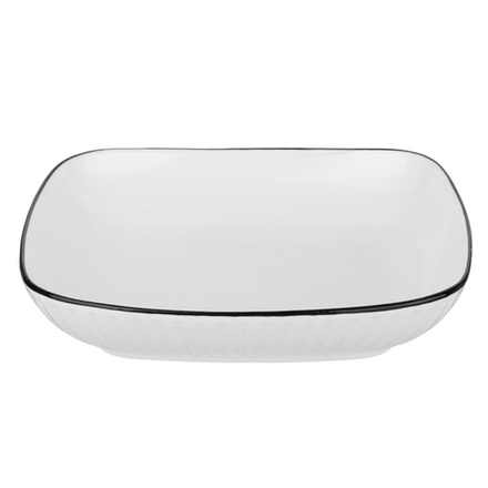 MILLIMI Соло Блюдо квадратное, 700мл, 19,5х4см, фарфор