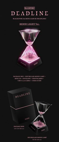 Альбом BLACKPINK 3rd MINI ALBUM [DEADLINE] (MOOD LIGHT Ver.) (Limited)