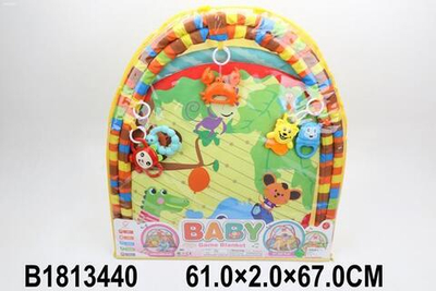 Коврик развивающий для малышей, сумка 819