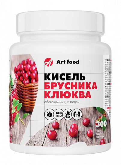 Кисель «брусника-клюква»