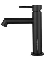 Смеситель для раковины WONZON & WOGHAND, Черный матовый (WW-H1063-MB)