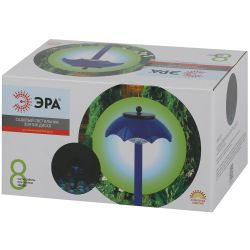 Светильник уличный ЭРА ERASF22-53 на солнечной батарее садовый Зонтик Диско 1 LED 32 см