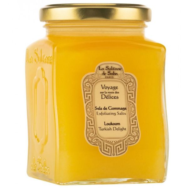 La Sultane de Saba Exfoliating Salts Loukoum 300ml - Соль для пилинга Лукум
