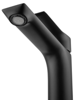 Смеситель для раковины высокий WONZON & WOGHAND BRILLIANT, Черный матовый (WW-88019079-MB)