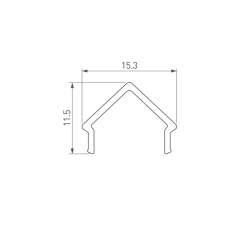 Экран ARH-DECORE-S12 Square Frost (Arlight, Пластик) 023910