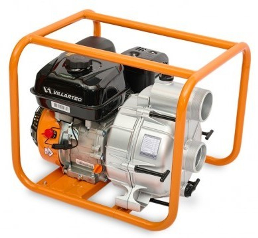 Мотопомпа бензиновая для грязной воды VILLARTEC PTB88