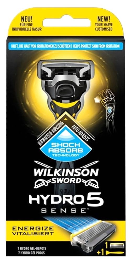 Wilkinson Sword станок Hydro-5 Sense Energize +1 кассета