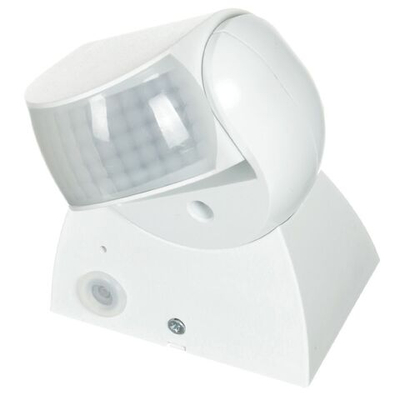 Датчик движения настен, 1200 Вт, 10-420 с, 12 м, 180 , IP65, 3+ лк, TDM, ДДС-05, SQ0324-0024