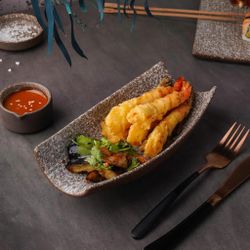 Блюдо прямоугольное 24,2*11,4*5,8 см Brown Untouched Taiga P.L. Proff Cuisine [1]