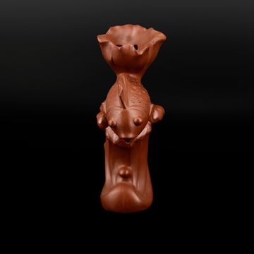 Gliniana zabawka herbaciana „Ryba dobrobytu”