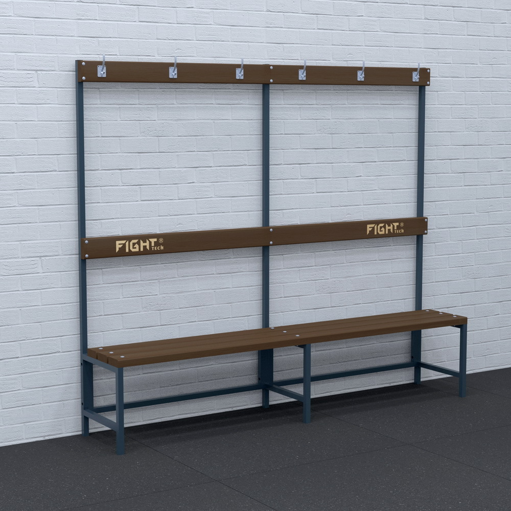 Скамейка для раздевалки односторонняя