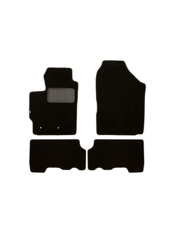 Коврики в салон для TOYOTA Yaris АКПП 2005-2009, 2009-2012, хэтчбек, 4 шт. (текстиль) KLEVER03481022110KH