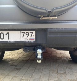 Фаркоп с унив. электрикой Смарт на TANK 700 2024- Бизон FA 0700-E