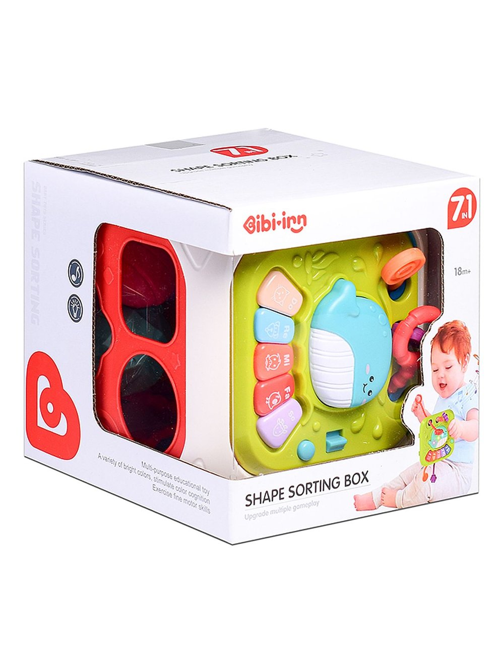 Игрушка разивающая Куб Морской мир (688-87)