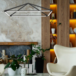 Подвесная светодиодная люстра Favourite Pyramis 4573-2P